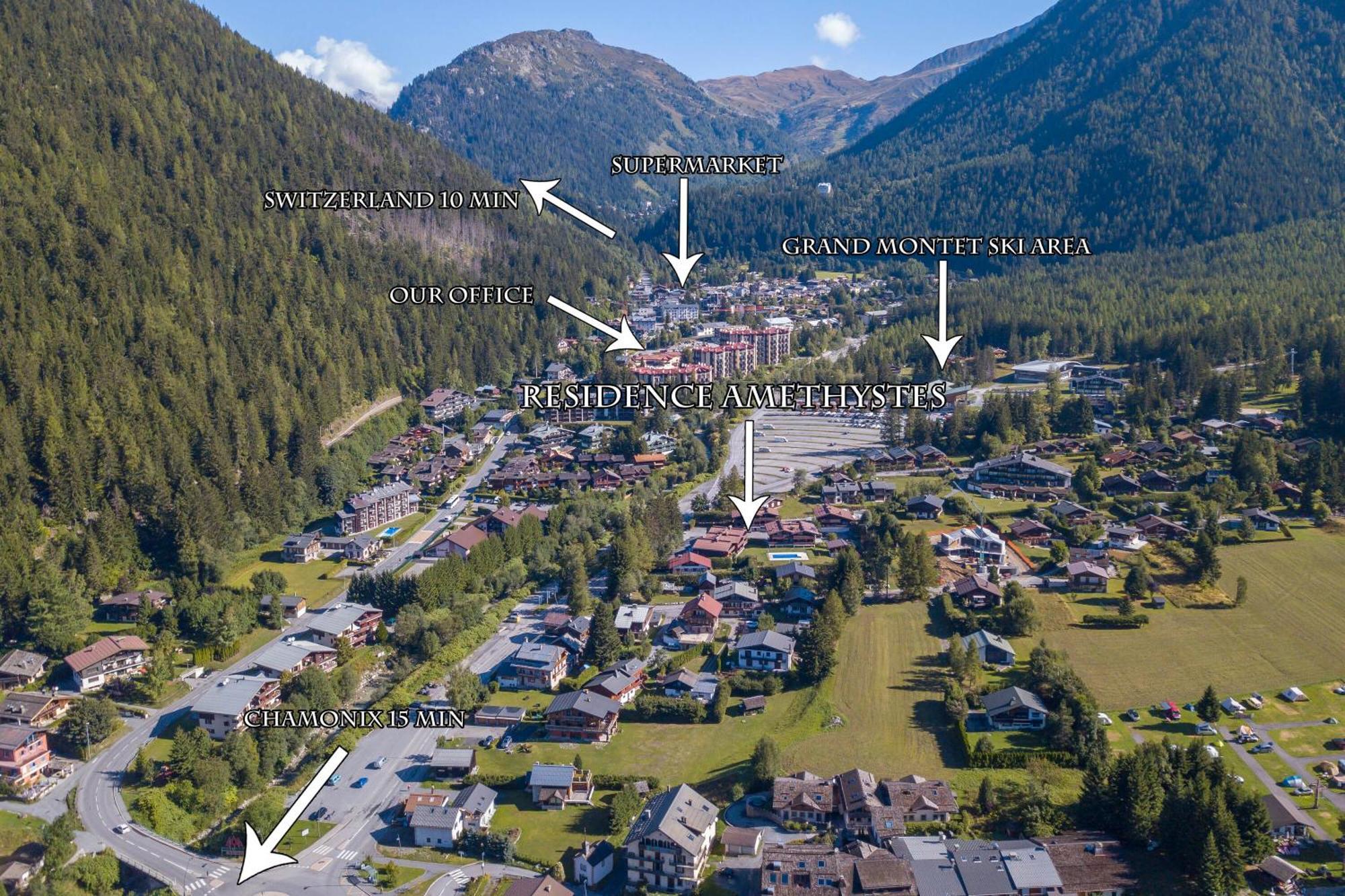 Residence Amethystes E1 Ski In Ski Out - Happy Rentals Chamonix Bagian luar foto